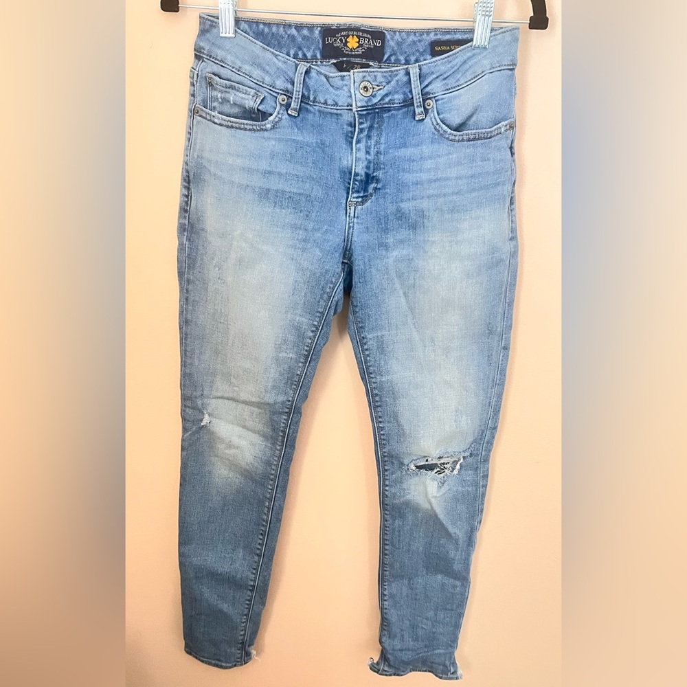 Lucky Brand - Sasha Super Skinny Distressed
